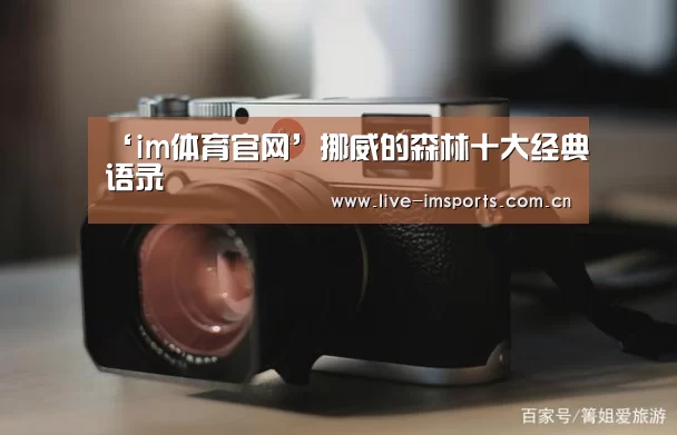 ‘im体育官网’挪威的森林十大经典语录(图1) im体育投注